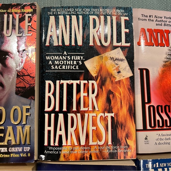 Set of 5 Ann Rule true crime books (+a bonus) - Picture 9 of 9